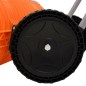 vidaXL Schneeschieber mit Teleskopgriff Orange 96 cm Stahl vidaXL Schneeschieber mit Teleskopgriff Orange 96 cm Stahl