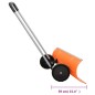 vidaXL Schneeschieber mit Teleskopgriff Orange 96 cm Stahl vidaXL Schneeschieber mit Teleskopgriff Orange 96 cm Stahl
