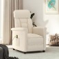 Massagesessel Beige Mikrofasergewebe Massagesessel Beige Mikrofasergewebe