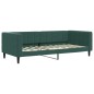 vidaXL Tagesbett Ausziehbar mit Schubladen Dunkelgrün 90x200 cm Samt vidaXL Tagesbett Ausziehbar mit Schubladen Dunkelgrün 90x200 cm Samt