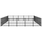 vidaXL Outdoor-Hundezwinger Stahl 32,93 m² vidaXL Outdoor-Hundezwinger Stahl 32,93 m²