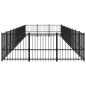 vidaXL Outdoor-Hundezwinger Stahl 28,23 m² vidaXL Outdoor-Hundezwinger Stahl 28,23 m²