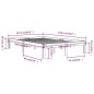 vidaXL Massivholzbett Weiß 120x190 cm vidaXL Massivholzbett Weiß 120x190 cm