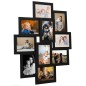vidaXL Collage Bilderrahmen für 10x(13x18 cm) Fotos Schwarz MDF vidaXL Collage Bilderrahmen für 10x(13x18 cm) Fotos Schwarz MDF