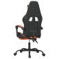 vidaXL Gaming-Stuhl mit Fußstütze Drehbar Schwarz & Orange Kunstleder vidaXL Gaming-Stuhl mit Fußstütze Drehbar Schwarz & Orange Kunstleder