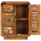 vidaXL Sideboard mit 3 Schubladen 55x30x70 cm Altholz Massiv vidaXL Sideboard mit 3 Schubladen 55x30x70 cm Altholz Massiv