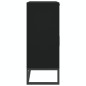 vidaXL Sideboard Schwarz 60x30x75 cm Holzwerkstoff vidaXL Sideboard Schwarz 60x30x75 cm Holzwerkstoff