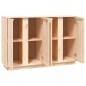 vidaXL Sideboard 120x35x80 cm Massivholz Kiefer vidaXL Sideboard 120x35x80 cm Massivholz Kiefer