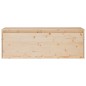 vidaXL Wandschrank 100x30x35 cm Massivholz Kiefer vidaXL Wandschrank 100x30x35 cm Massivholz Kiefer
