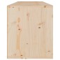 vidaXL Wandschrank 100x30x35 cm Massivholz Kiefer vidaXL Wandschrank 100x30x35 cm Massivholz Kiefer