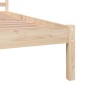 vidaXL Massivholzbett Kiefer 90x190 cm