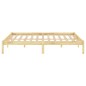 vidaXL Massivholzbett Kiefernholz 140x190 cm vidaXL Massivholzbett Kiefernholz 140x190 cm