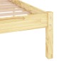 vidaXL Massivholzbett Kiefernholz 140x190 cm vidaXL Massivholzbett Kiefernholz 140x190 cm