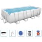 Bestway Power Steel Pool-Set Rechteckig 488×244×122 cm Bestway Power Steel Pool-Set Rechteckig 488×244×122 cm