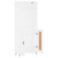 vidaXL Highboard Weiß 69,5x34x180 cm Holzwerkstoff vidaXL Highboard Weiß 69,5x34x180 cm Holzwerkstoff