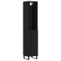 vidaXL Highboard Schwarz 34,5x34x180 cm Holzwerkstoff vidaXL Highboard Schwarz 34,5x34x180 cm Holzwerkstoff