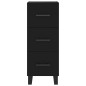 vidaXL Highboard Schwarz 34,5x34x180 cm Holzwerkstoff vidaXL Highboard Schwarz 34,5x34x180 cm Holzwerkstoff