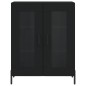vidaXL Highboard Schwarz 69,5x34x180 cm Holzwerkstoff vidaXL Highboard Schwarz 69,5x34x180 cm Holzwerkstoff