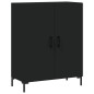 vidaXL Highboard Schwarz 69,5x34x180 cm Holzwerkstoff vidaXL Highboard Schwarz 69,5x34x180 cm Holzwerkstoff