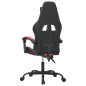 Gaming-Stuhl Drehbar Schwarz und Rot Kunstleder Gaming-Stuhl Drehbar Schwarz und Rot Kunstleder