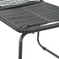 vidaXL 3-tlg. Garten-Essgruppe PVC Rattan Schwarz vidaXL 3-tlg. Garten-Essgruppe PVC Rattan Schwarz