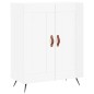 vidaXL Highboard Hochglanz-Weiß 69,5x34x180 cm Holzwerkstoff vidaXL Highboard Hochglanz-Weiß 69,5x34x180 cm Holzwerkstoff
