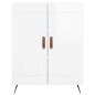 vidaXL Highboard Hochglanz-Weiß 69,5x34x180 cm Holzwerkstoff vidaXL Highboard Hochglanz-Weiß 69,5x34x180 cm Holzwerkstoff