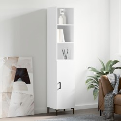 vidaXL Highboard Weiß 34,5x34x180 cm Holzwerkstoff