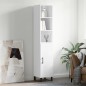 vidaXL Highboard Weiß 34,5x34x180 cm Holzwerkstoff vidaXL Highboard Weiß 34,5x34x180 cm Holzwerkstoff