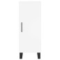 vidaXL Highboard Weiß 34,5x34x180 cm Holzwerkstoff vidaXL Highboard Weiß 34,5x34x180 cm Holzwerkstoff
