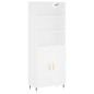 vidaXL Highboard Weiß 69,5x34x180 cm Holzwerkstoff vidaXL Highboard Weiß 69,5x34x180 cm Holzwerkstoff