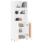 vidaXL Highboard Weiß 69,5x34x180 cm Holzwerkstoff vidaXL Highboard Weiß 69,5x34x180 cm Holzwerkstoff