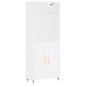vidaXL Highboard Weiß 69,5x34x180 cm Holzwerkstoff vidaXL Highboard Weiß 69,5x34x180 cm Holzwerkstoff