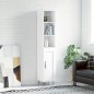 vidaXL Highboard Weiß 34,5x34x180 cm Holzwerkstoff vidaXL Highboard Weiß 34,5x34x180 cm Holzwerkstoff