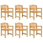 vidaXL Gartenstühle 6 Stk. 58x59x88 cm Massivholz Teak vidaXL Gartenstühle 6 Stk. 58x59x88 cm Massivholz Teak
