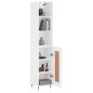 vidaXL Highboard Weiß 34,5x34x180 cm Holzwerkstoff vidaXL Highboard Weiß 34,5x34x180 cm Holzwerkstoff