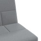 vidaXL Schlafsofa mit Getränkehaltern Hellgrau Stoff vidaXL Schlafsofa mit Getränkehaltern Hellgrau Stoff