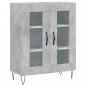 vidaXL Highboard Betongrau 69,5x34x180 cm Holzwerkstoff vidaXL Highboard Betongrau 69,5x34x180 cm Holzwerkstoff