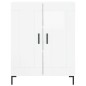 vidaXL Highboard Hochglanz-Weiß 69,5x34x180 cm Holzwerkstoff vidaXL Highboard Hochglanz-Weiß 69,5x34x180 cm Holzwerkstoff
