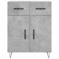 vidaXL Highboard Betongrau 69,5x34x180 cm Holzwerkstoff vidaXL Highboard Betongrau 69,5x34x180 cm Holzwerkstoff