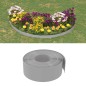 vidaXL Rasenkanten 3 Stk. Grau 10 m 20 cm Polyethylen vidaXL Rasenkanten 3 Stk. Grau 10 m 20 cm Polyethylen