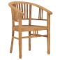 vidaXL 5-tlg. Garten-Essgruppe Massivholz Teak vidaXL 5-tlg. Garten-Essgruppe Massivholz Teak