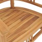 vidaXL 5-tlg. Garten-Essgruppe Massivholz Teak vidaXL 5-tlg. Garten-Essgruppe Massivholz Teak