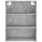 vidaXL Highboard Betongrau 69,5x34x180 cm Holzwerkstoff vidaXL Highboard Betongrau 69,5x34x180 cm Holzwerkstoff