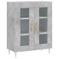 vidaXL Highboard Betongrau 69,5x34x180 cm Holzwerkstoff vidaXL Highboard Betongrau 69,5x34x180 cm Holzwerkstoff
