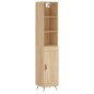 vidaXL Highboard Sonoma-Eiche 34,5x34x180 cm Holzwerkstoff vidaXL Highboard Sonoma-Eiche 34,5x34x180 cm Holzwerkstoff