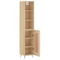 vidaXL Highboard Sonoma-Eiche 34,5x34x180 cm Holzwerkstoff vidaXL Highboard Sonoma-Eiche 34,5x34x180 cm Holzwerkstoff