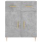 vidaXL Highboard Betongrau 69,5x34x180 cm Holzwerkstoff vidaXL Highboard Betongrau 69,5x34x180 cm Holzwerkstoff
