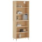 vidaXL Highboard Sonoma-Eiche 69,5x32,5x180 cm Holzwerkstoff vidaXL Highboard Sonoma-Eiche 69,5x32,5x180 cm Holzwerkstoff
