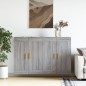vidaXL Wandschränke 2 Stk. Grau Sonoma Holzwerkstoff vidaXL Wandschränke 2 Stk. Grau Sonoma Holzwerkstoff